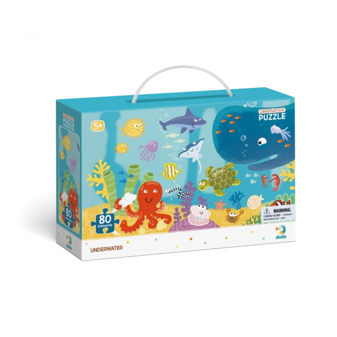 Dodo underwater world puzzle 80 pieces