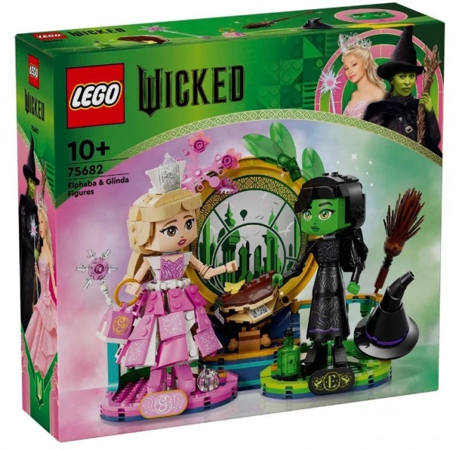 LEGO Wicked Elphaba and Glinda Figurines