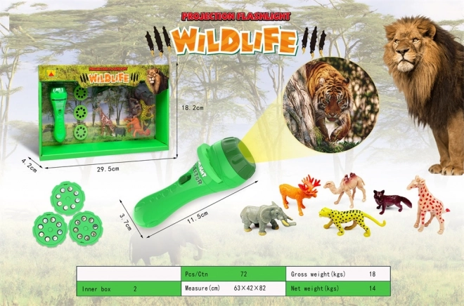 Animal Safari Projector Toy