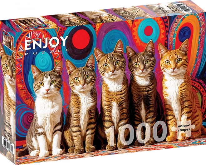 Enjoy Cats Puzzle 1000 Pieces