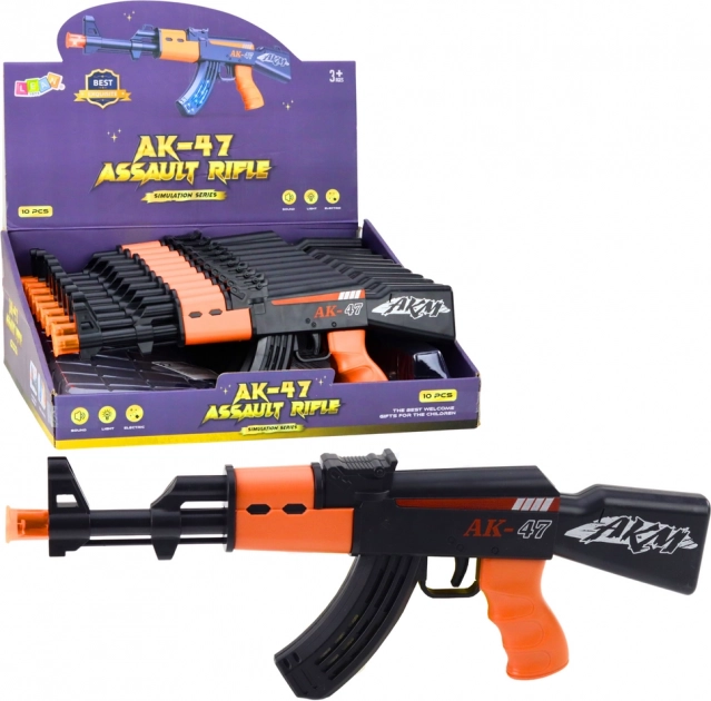 Children's Toy Rifle AK47 with Lights and Sounds