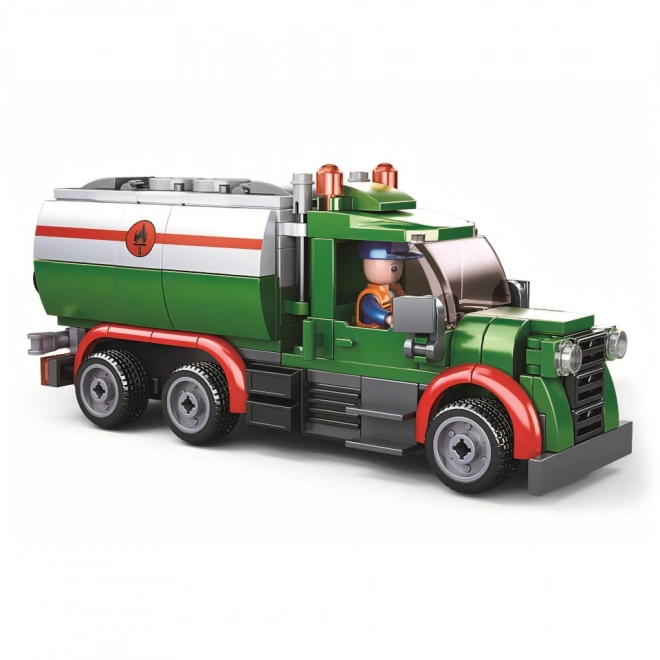 Sluban Town Tanker Truck Building Set