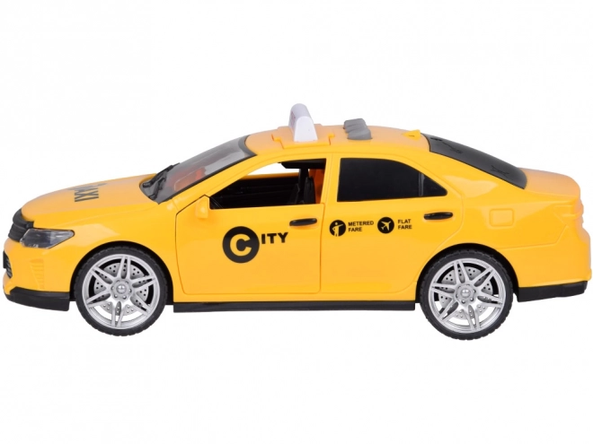 Interactive Taxi Toy with Light and Sound