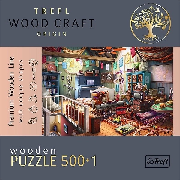 Trefl Wood Craft Origin Attic Treasures Puzzle