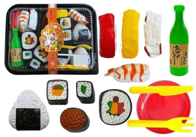 Children's Sushi Play Set with Utensils