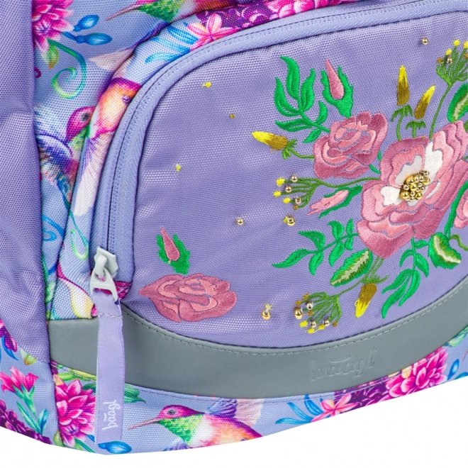 Baagl School Backpack Airy Hummingbird