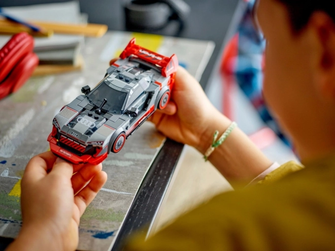 Audi S1 E-tron Quattro Racing Car Lego Set