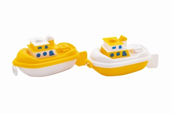 Bath Toy Wind-up Plastic Boat