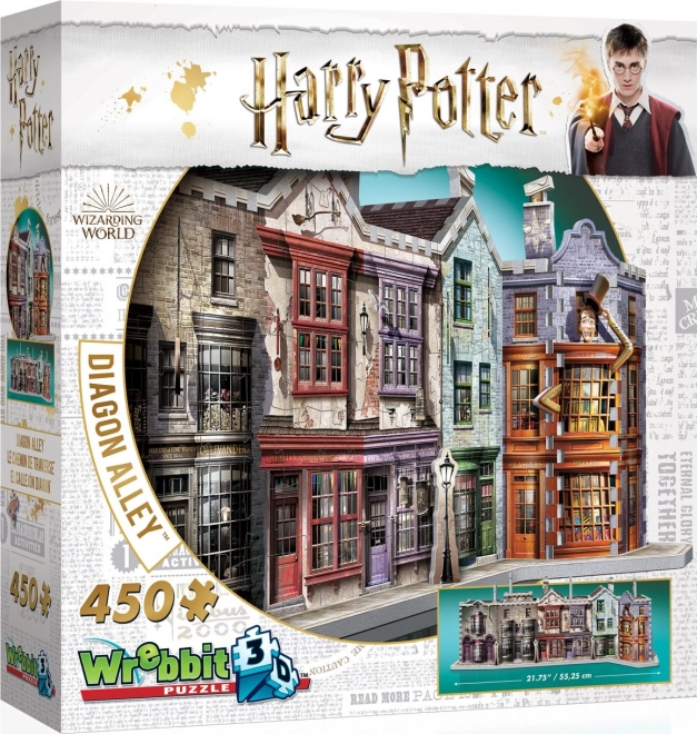 Harry Potter Diagon Alley 3D Puzzle by Wrebbit