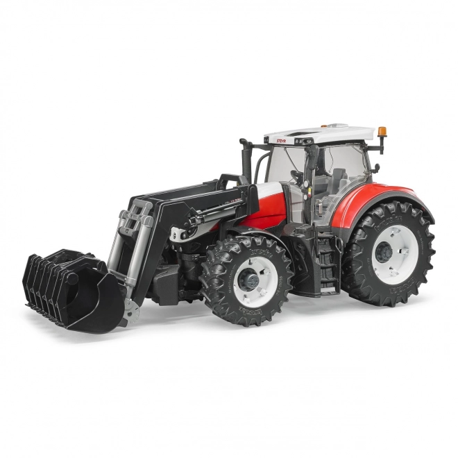 Bruder tractor with front loader