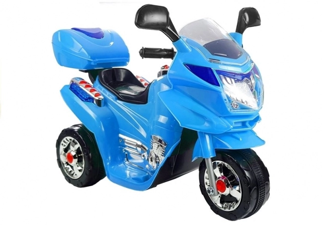 Battery Powered Kids Blue Motorcycle