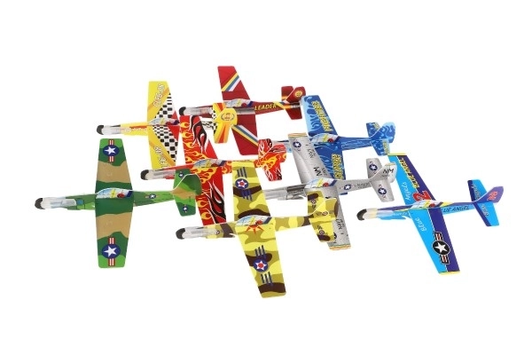 Foam Throwing Plane 18cm Assorted Styles