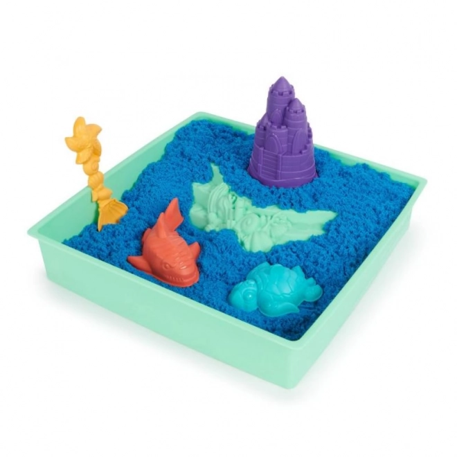 Kinetic Sand Sandbox Set Blue