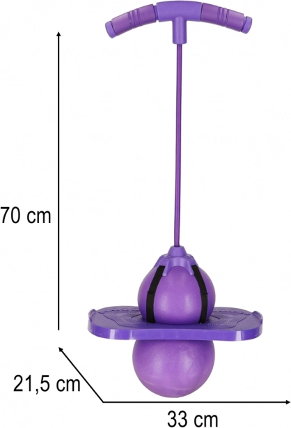Springender Pogo Balance Jumper Violett für Kinder