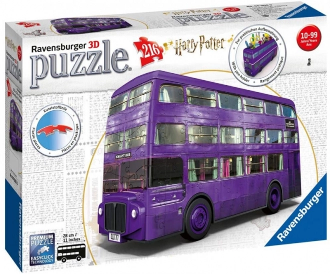 3D Puzzle Knight Bus from Harry Potter