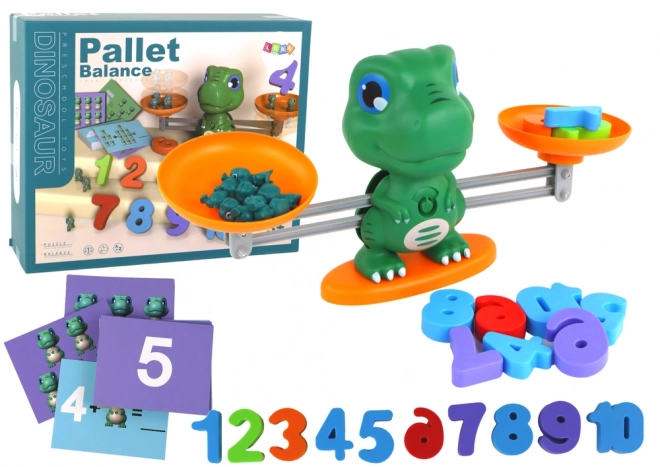 Educational Dinosaur Math Balance Game