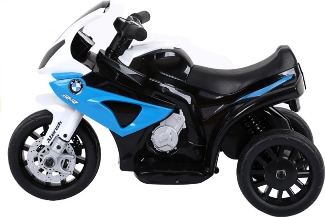 Battery-powered motor BMW S1000RR three-wheel blue