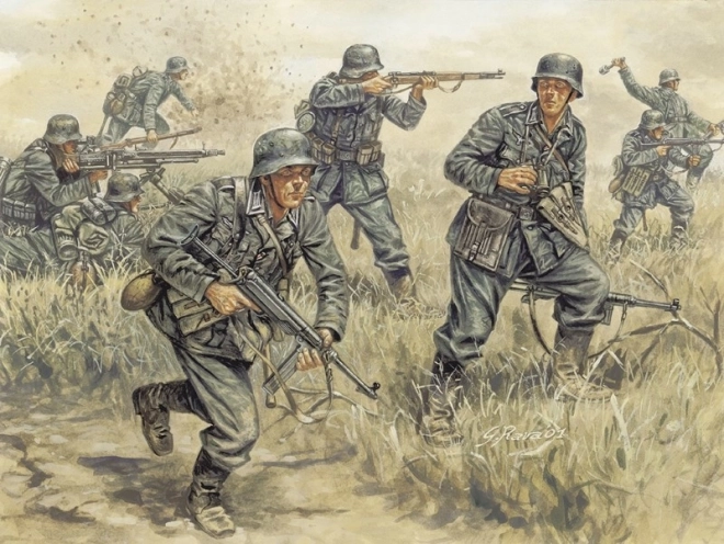 German Infantry Figures