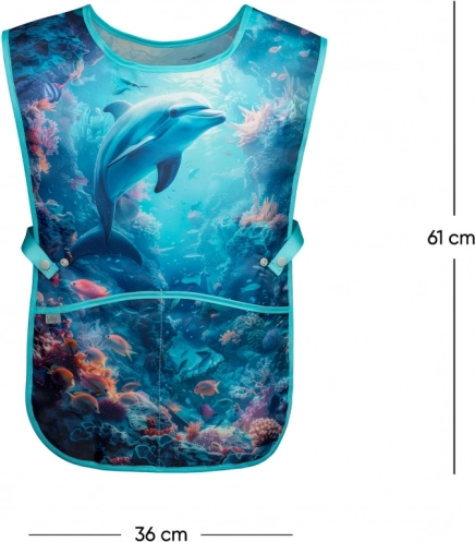 Children's Apron with Dolphin Design