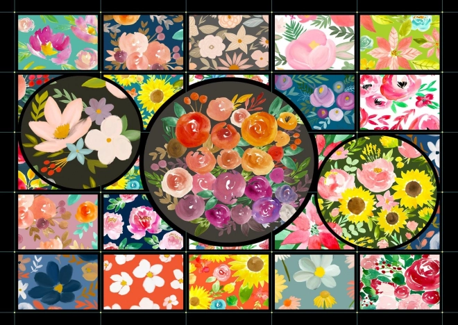 Enjoy Flower Garden Puzzle 1000 Pieces