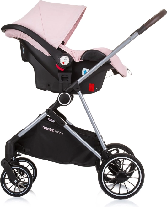 Chipolino Aura 2-in-1 Stroller Flamingo