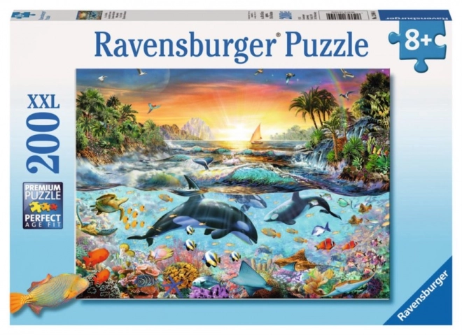 Whale Bay XXL Puzzle 200 Pieces