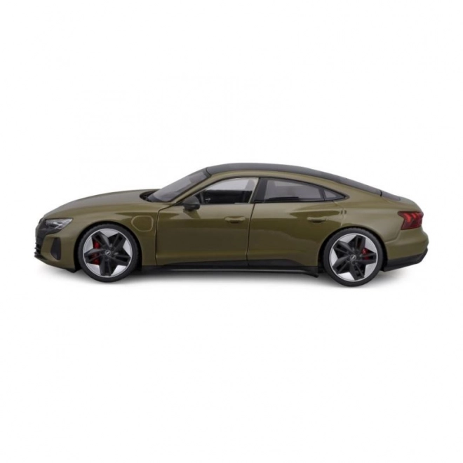 Audi RS e-tron GT Model Car in Tactical Green