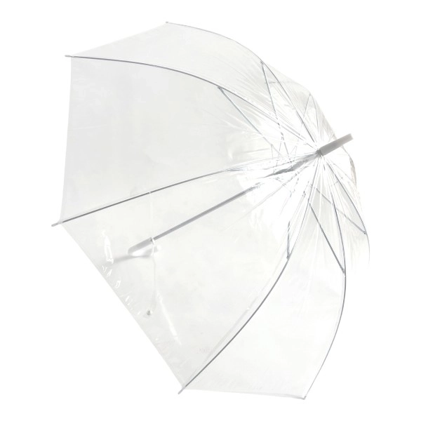 Transparent White Wedding Umbrella