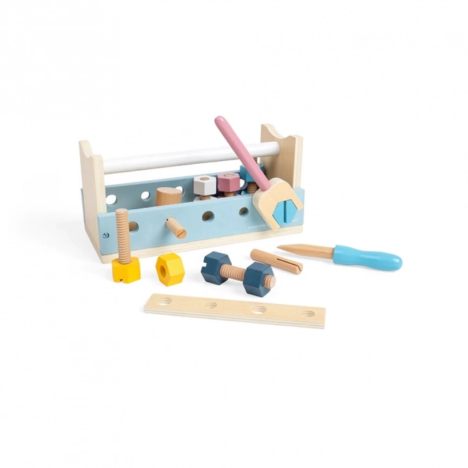 Bigjigs Toys 2-in-1 Tool Box