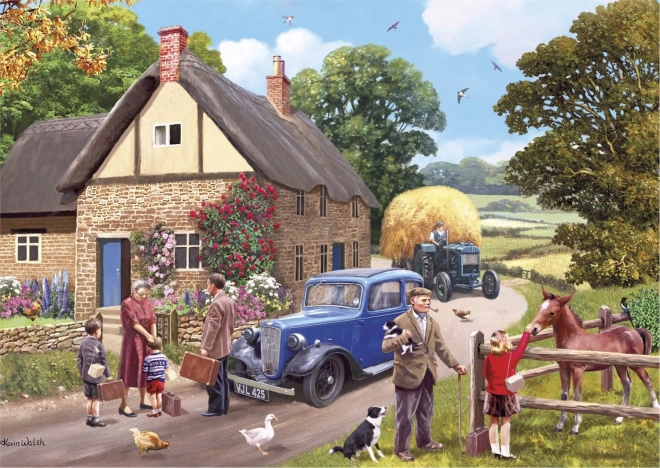 Gibsons Puzzle Evacuation 4x500 Pieces