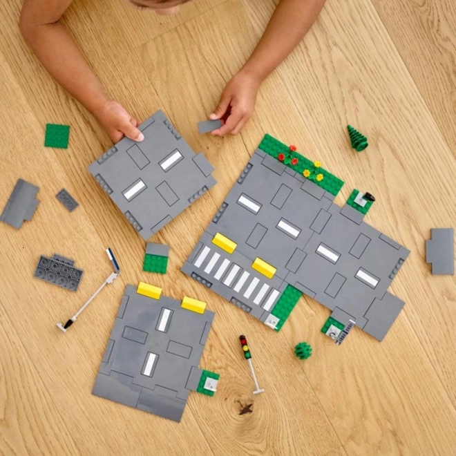 Lego City Road Plates Set