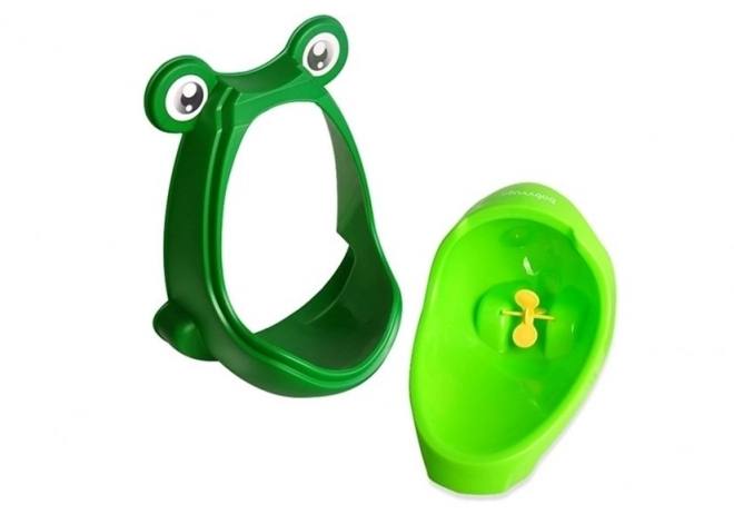 Mini Frog Urinal with Suction Cups for Boys