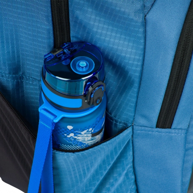 Ergonomic School Backpack Ocean Blue