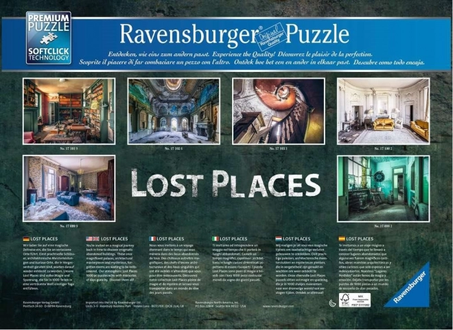 Ravensburger Puzzle Zasnené Miesto 1000 Dielikov