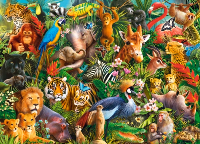 Amazing Animals 300-Piece Puzzle