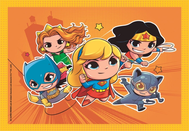 Clementoni DC Superfriends 4-in-1 Puzzle