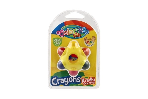 Star-Shaped Crayons 6 Colors