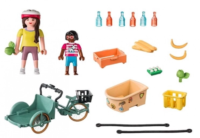 Playmobil Country Cargo Bike Set