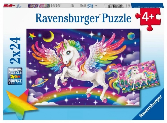 Unicorn and Pegasus Puzzle