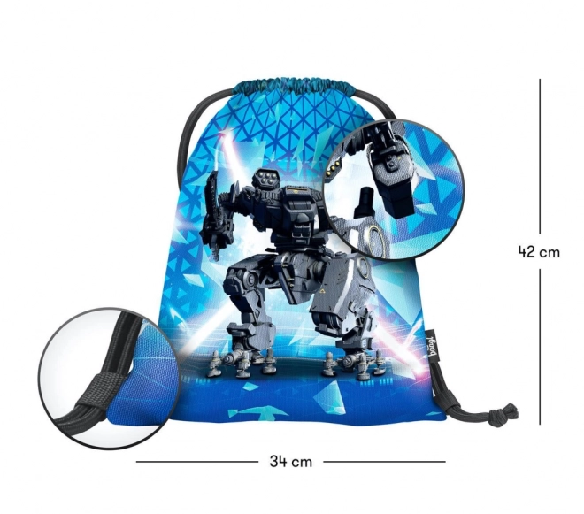 Baagl Drawstring Bag Space Battle