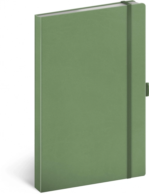 Green Lined Notebook