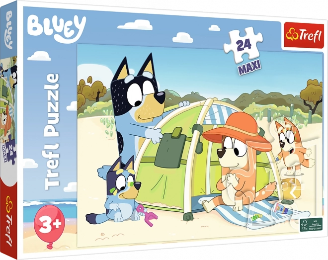 Bluey Wonderful Day Maxi Puzzle 24 Pieces