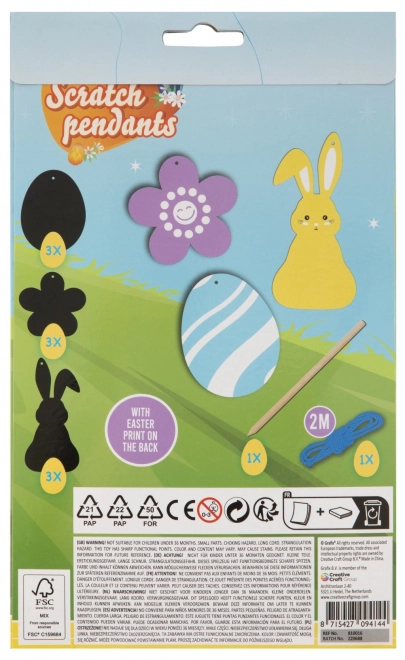 Scratch-Off Easter Ornaments