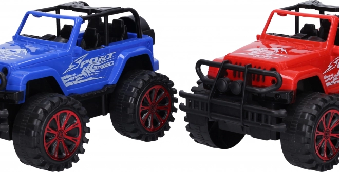 Terreinwagen 22 cm met wrijvingsmotor