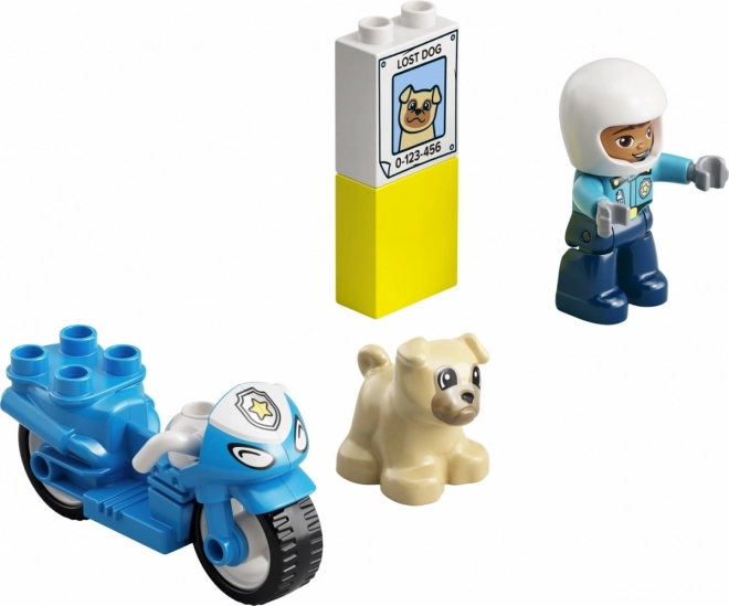 Police Motorcycle LEGO DUPLO Town