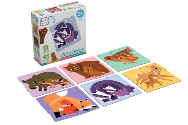 Giant Baby Animal Puzzle Set