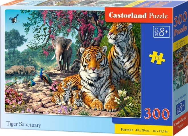 Castorland Puzzle Tiger Sanctuary 300 Pieces