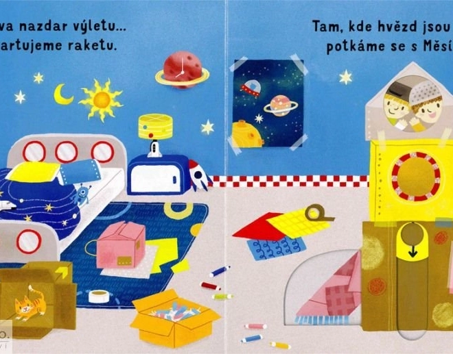 Hoe het leven is bij buitenaardse wezens - Kinder leporello