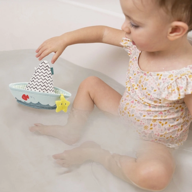 Finger Puppet Bath Boat by Splash Play