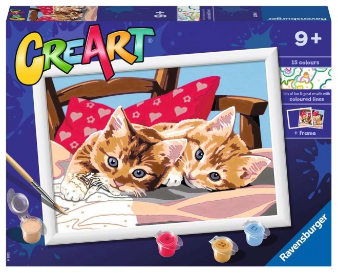 Creative Art Kit - Two Cuddly Kittens